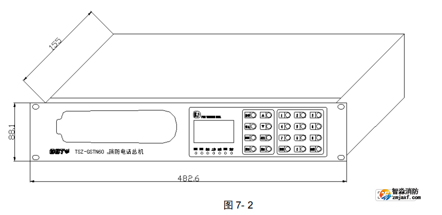 海灣TSZ-GSTN60消防電話總機接線安裝技術 海灣TSZ-GSTN60消防電話總機接線安裝技術